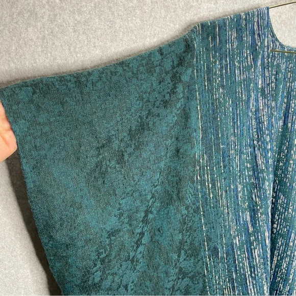 Chico’s Python Print Jacquard Ruana Wrap - Picture 5 of 10